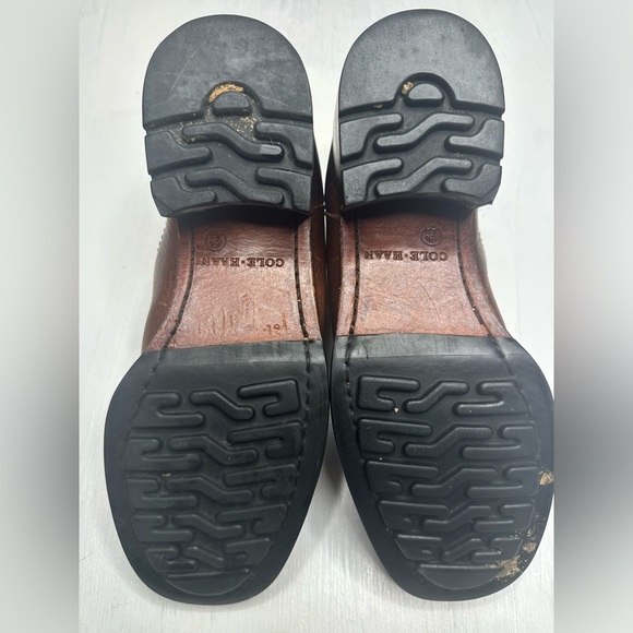 Vintage Cole Haan Brown Leather Chelsea Boots — Size 8.5 AA - Picture 6 of 14